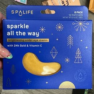 SpaLife Gold Brightening Under Eye Masks